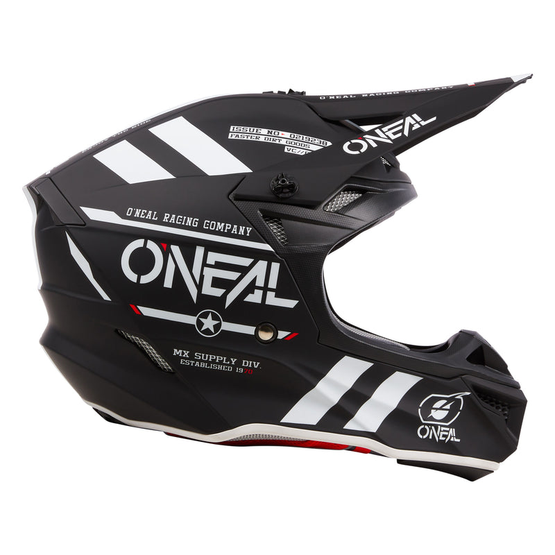 4xl dirt bike helmet 5 SRS Warhawk Helmet Black – ONEAL USA