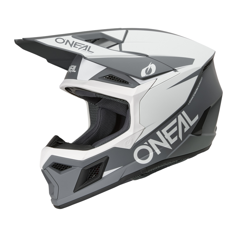 3 SRS Helmet Solid White/Black – ONEAL USA 3 SRS Helmet Solid White/Black – ONEAL USA