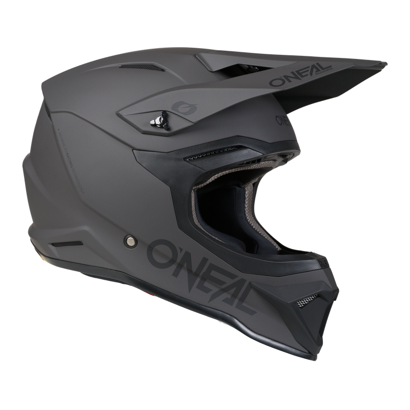 4 SRS Helmet Solid Gray / Black – ONEAL USA 4 SRS Helmet Solid Gray / Black – ONEAL USA