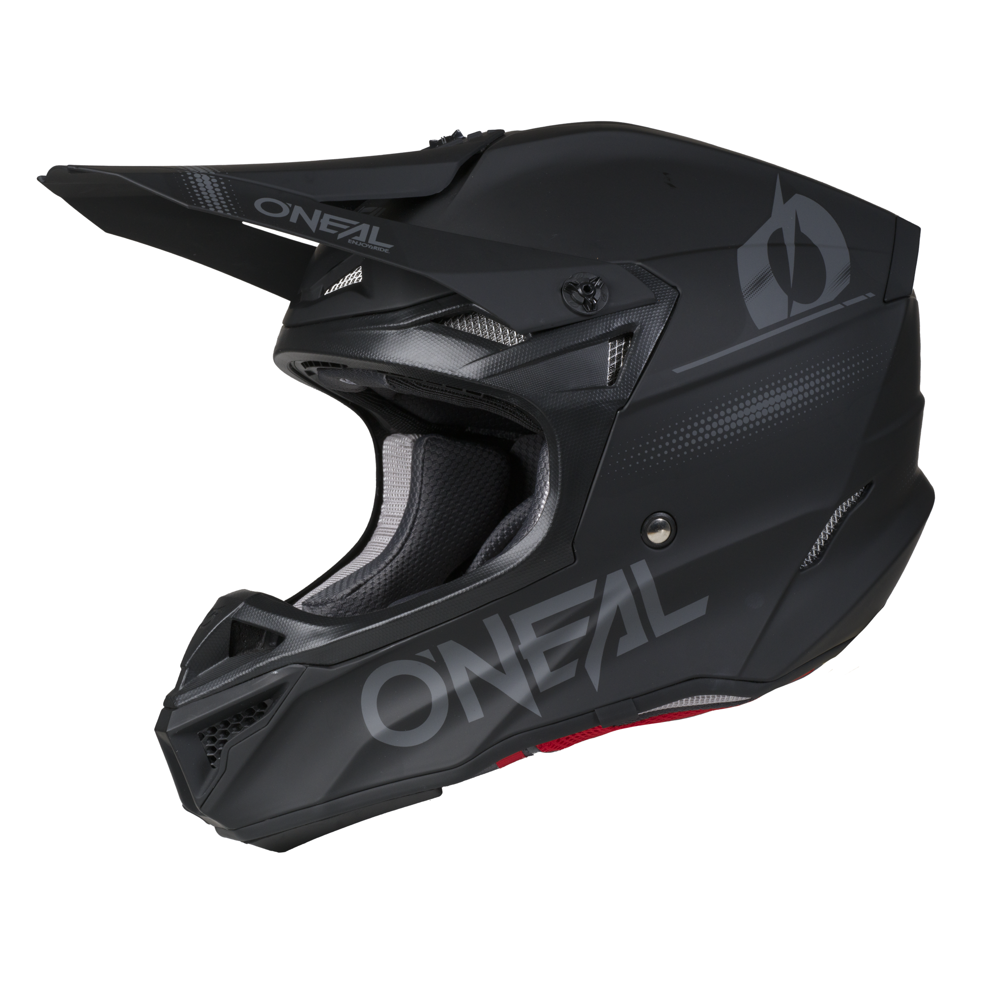 5 SRS Blackout Helmet Black