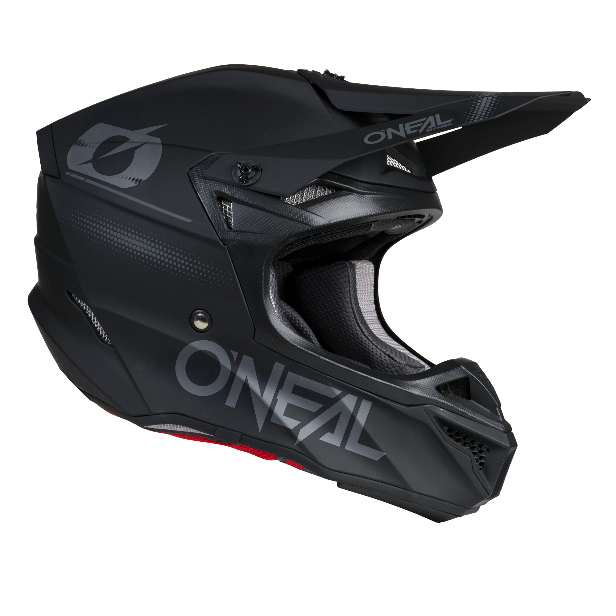 5 SRS Blackout Helmet Black