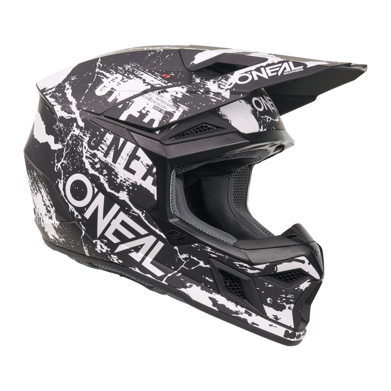 3 SRS Acid Helmet Black/White – ONEAL USA