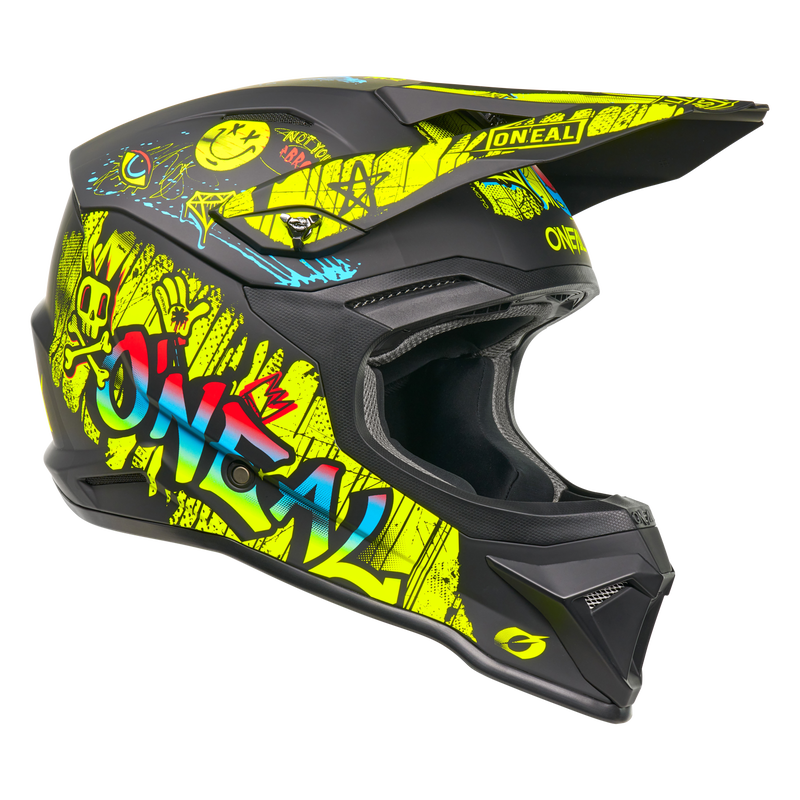 4 SRS Helmet Rancid Neon/Black – ONEAL USA