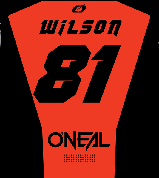 O'Neal Element Jersey Racewear Black/Orange - Custom