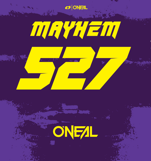 Mayhem Jersey Paint Purple/Neon - Custom