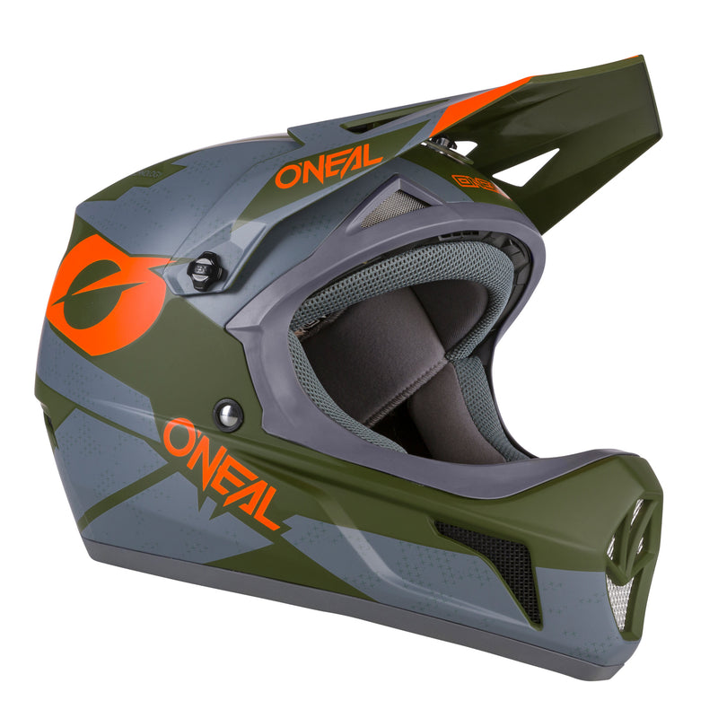 Sonus Deft Helmet Gray/Olive/Orange – ONEAL USA Sonus Deft Helmet Gray/Olive/Orange – ONEAL USA