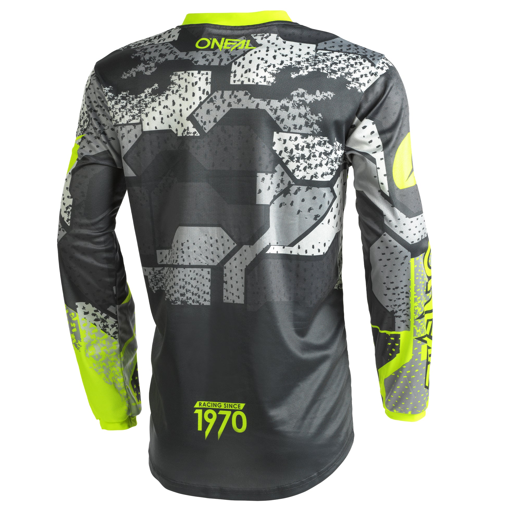 O'NEAL Element Camo Jersey Gray/Neon Yellow