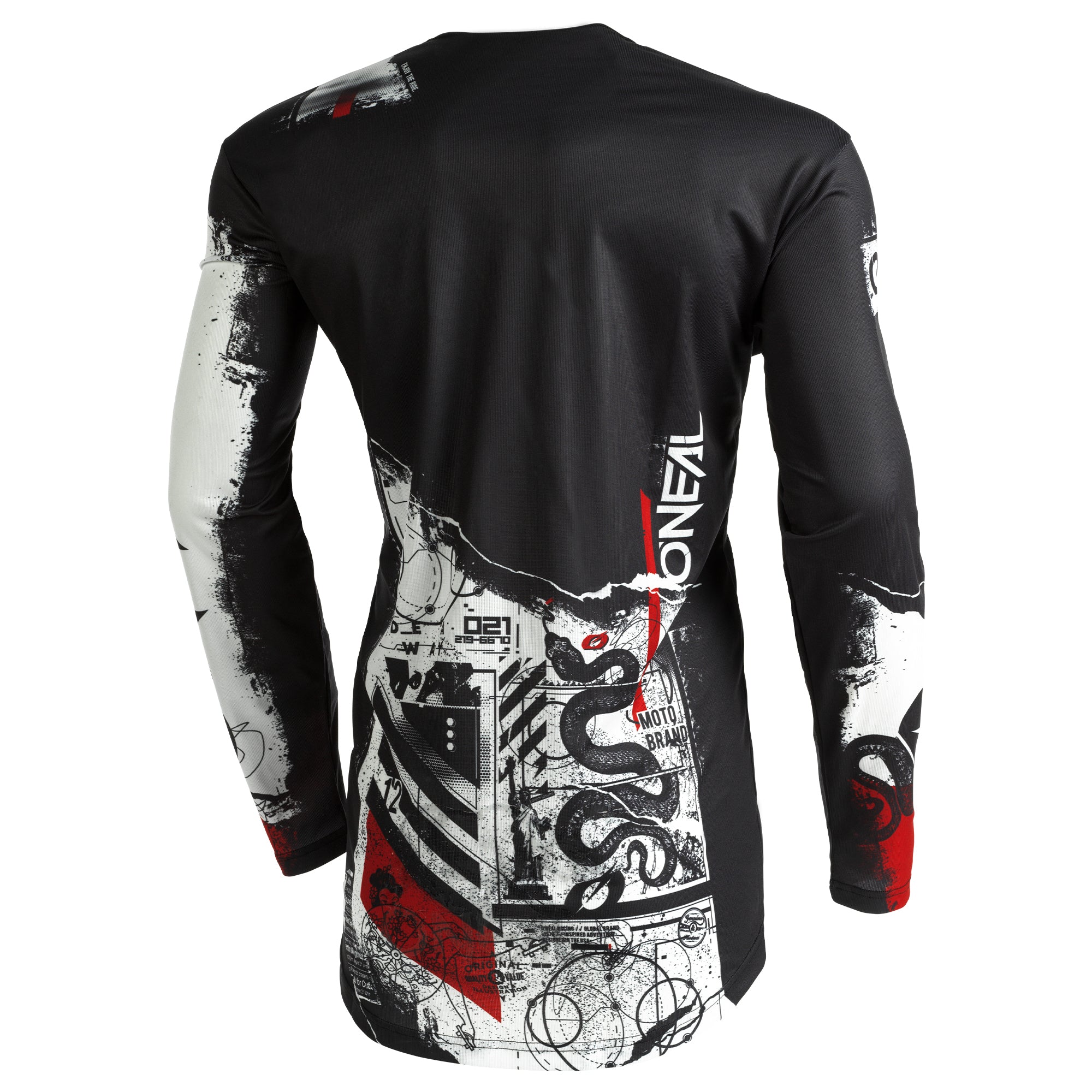 Mayhem Scarz Jersey Black/White