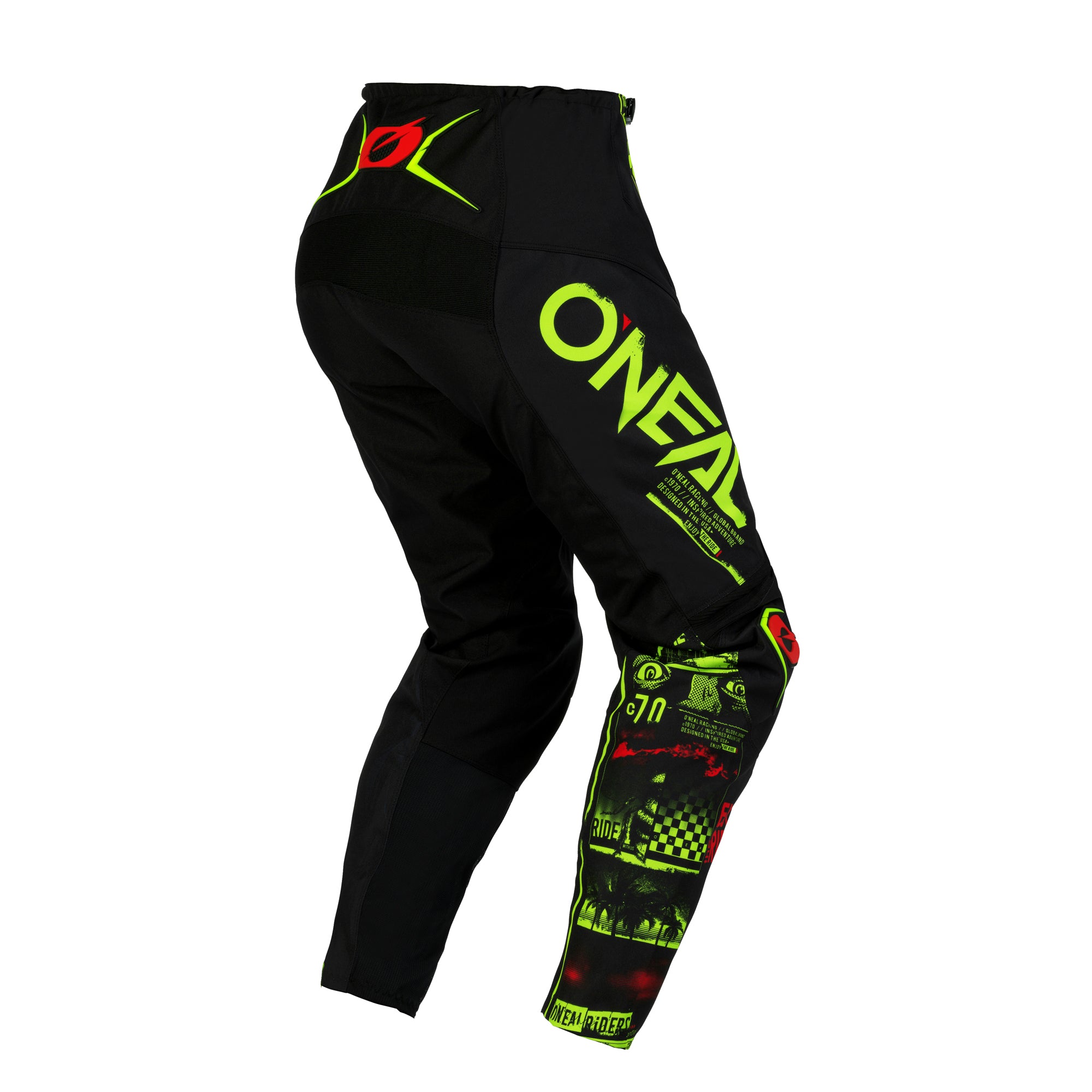 O'NEAL Element Attack Pants Black/Neon
