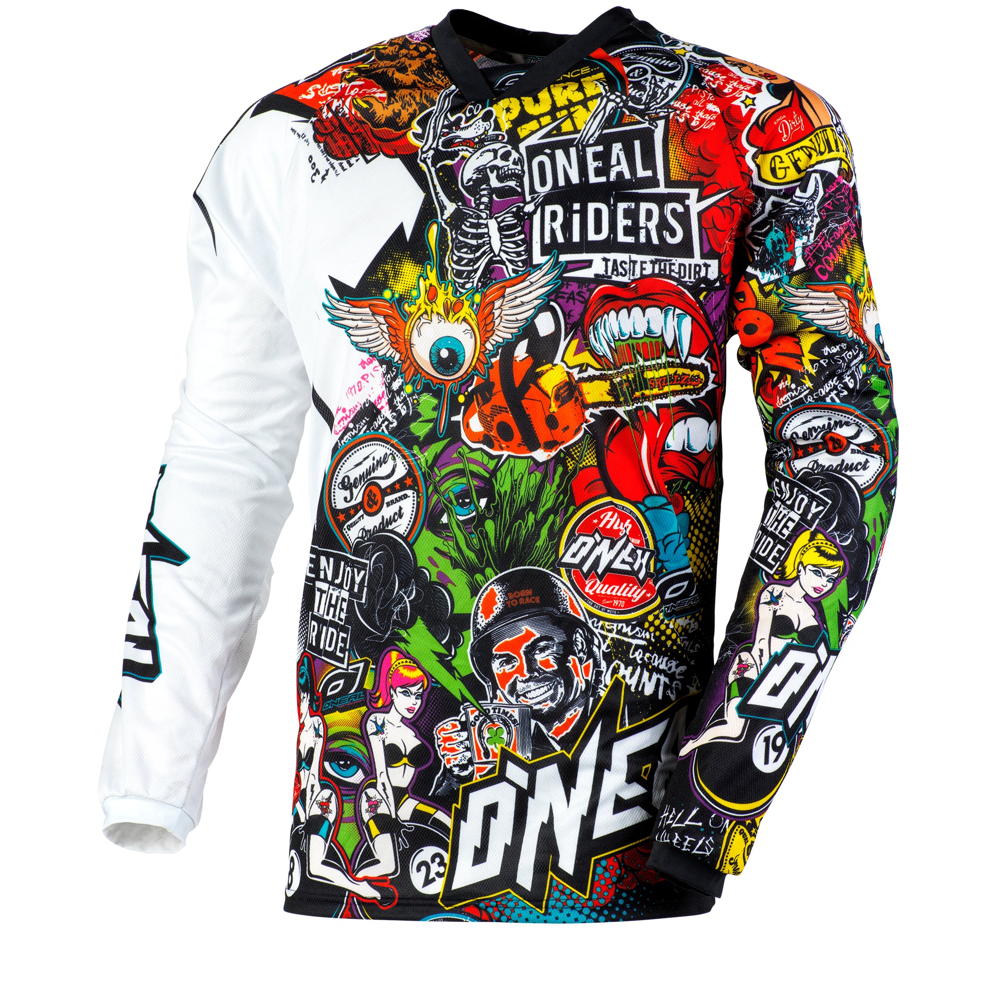 Mayhem Crank Jersey Black/Multi