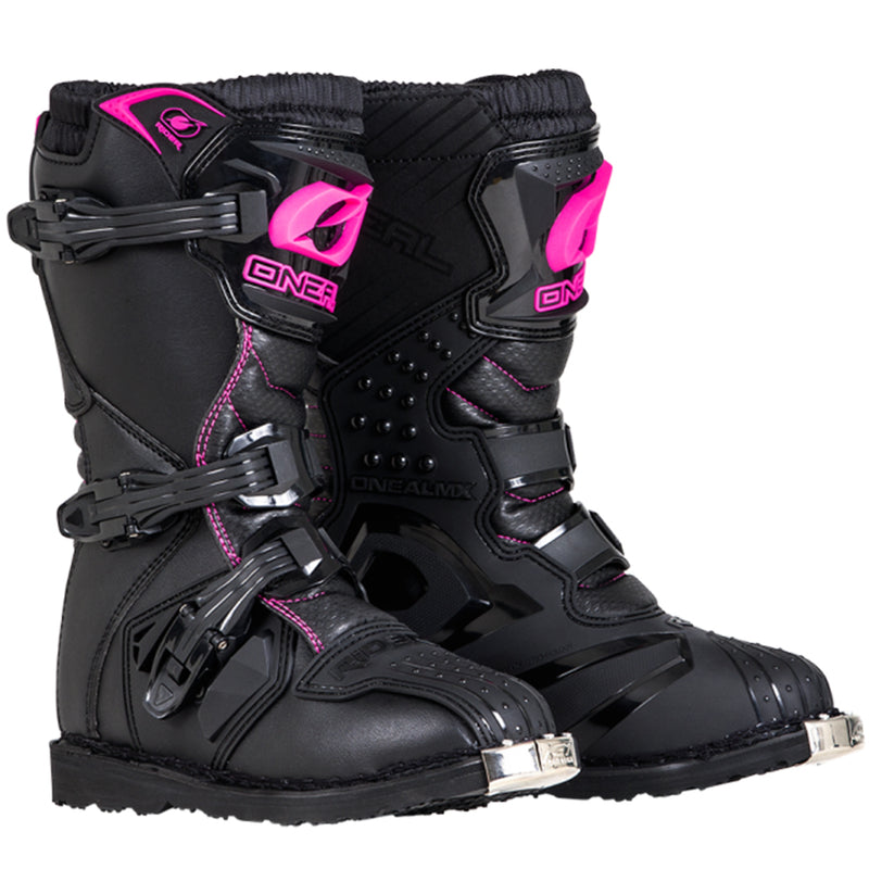Youth Rider Boots Black/Pink – ONEAL USA - Main Image