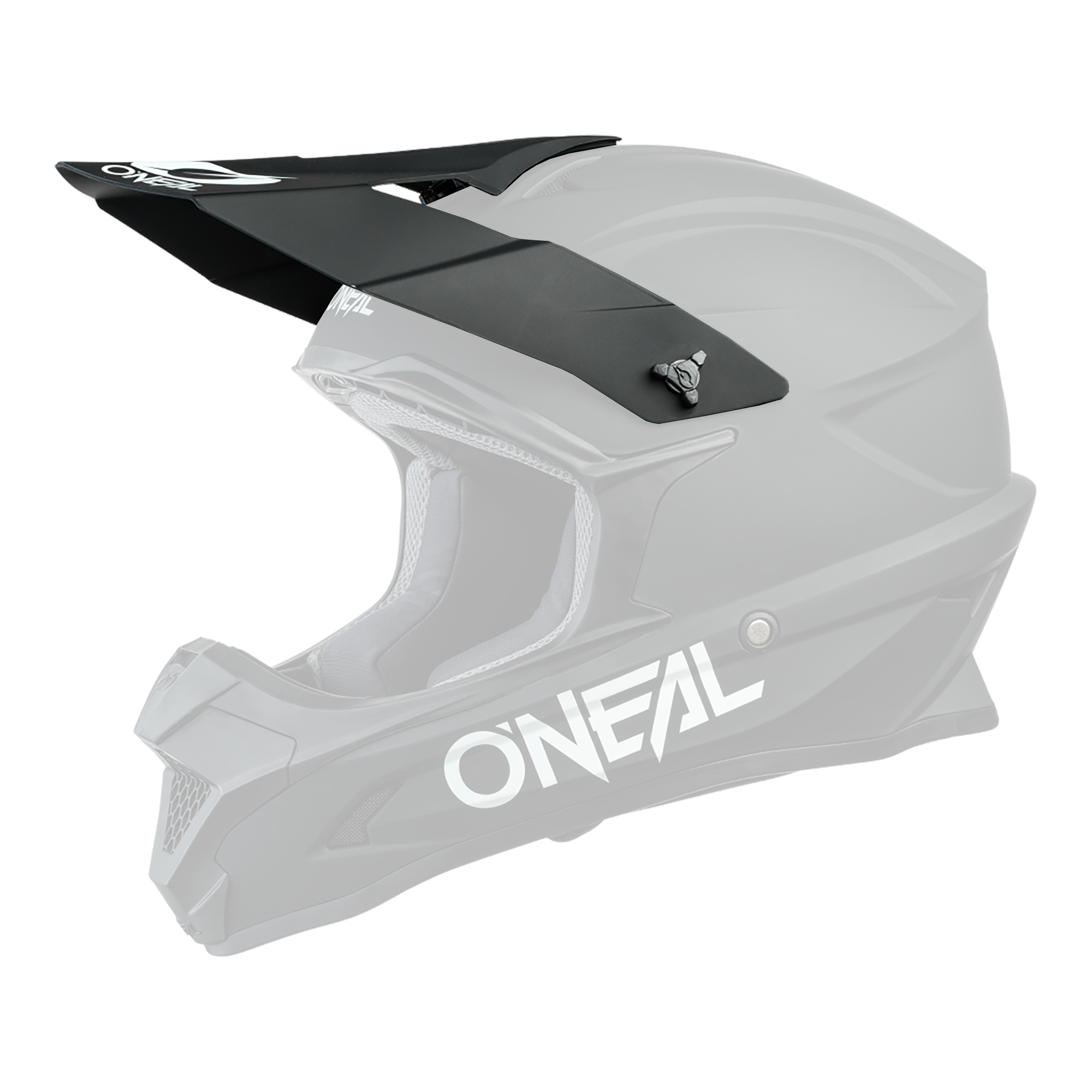 Replacement Adult 1 SRS Solid Black Helmet Visor