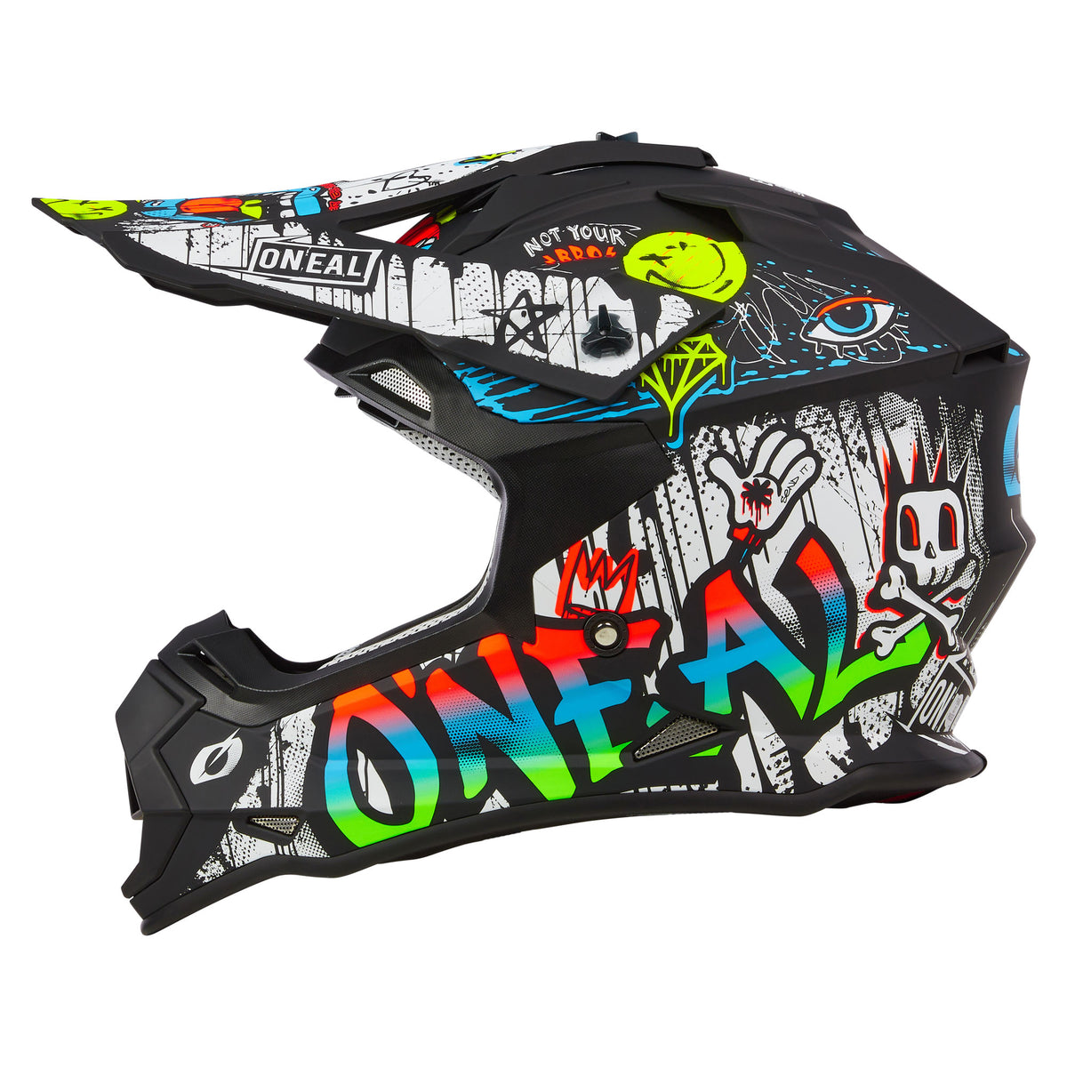 2 SRS Youth Rancid Helmet Multi