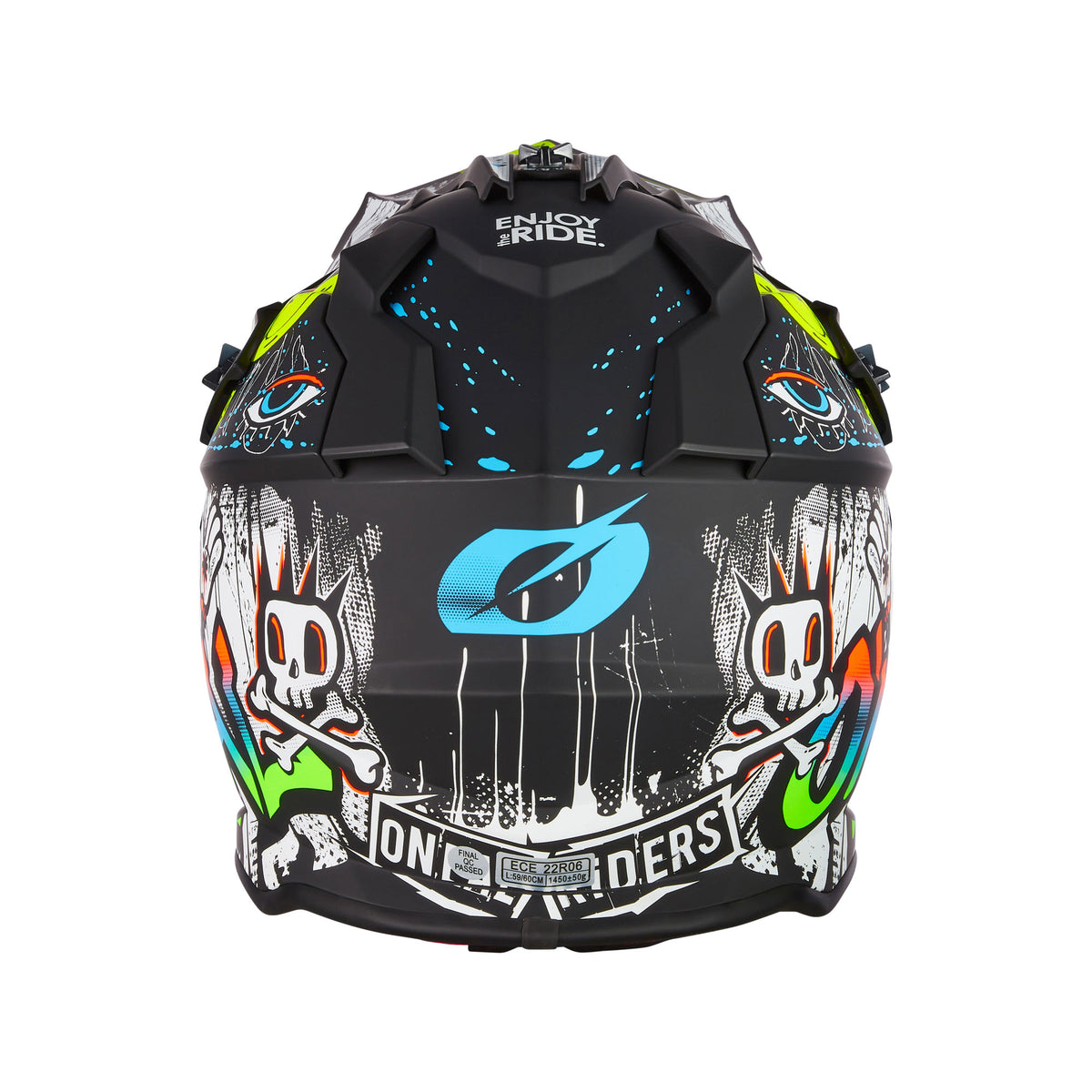 2 SRS Youth Rancid Helmet Multi