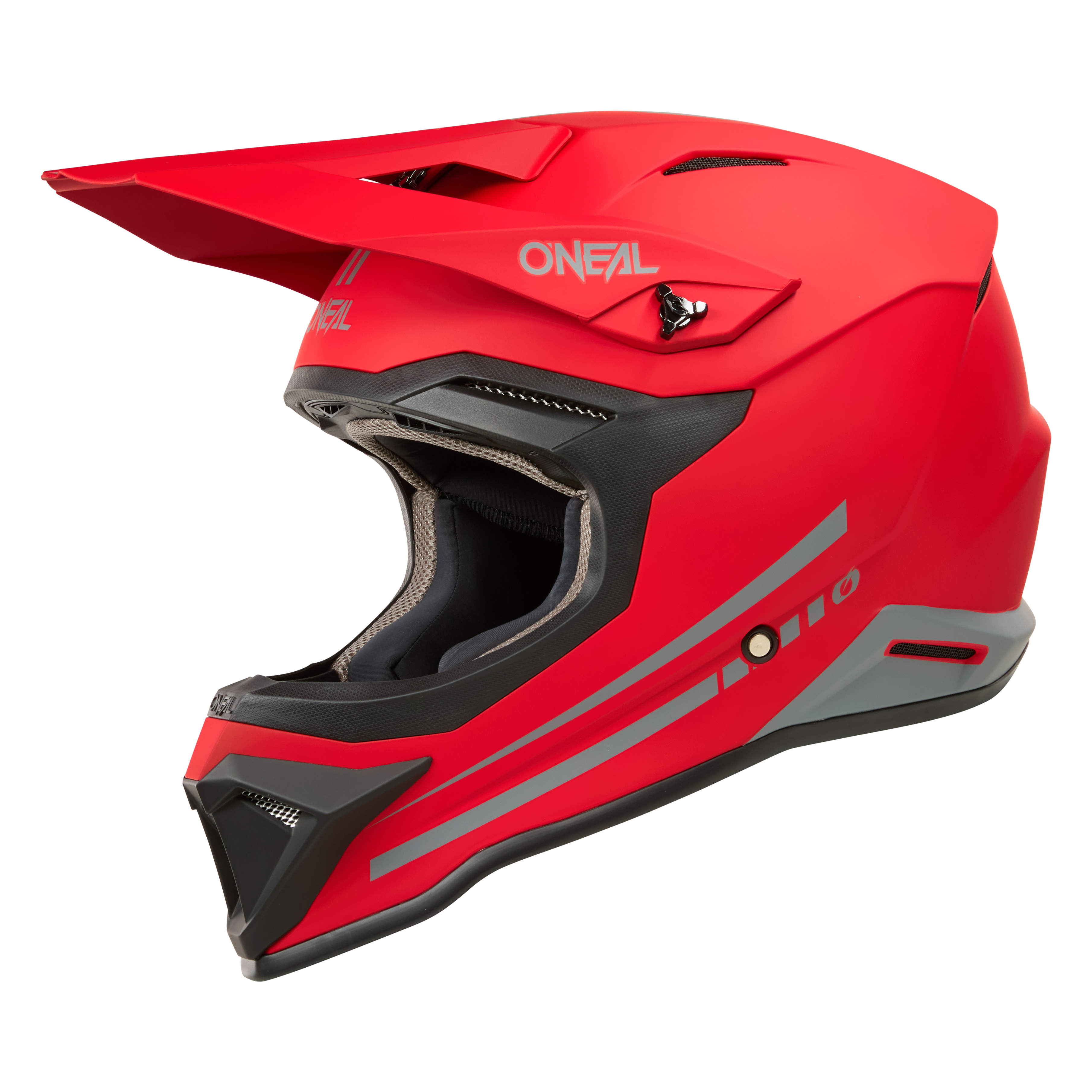 4 SRS Helmet Solid Red
