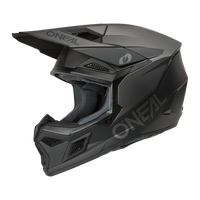 3 SRS Helmet Solid Black/Gray