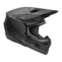3 SRS Helmet Solid Black/Gray