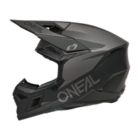 3 SRS Helmet Solid Black/Gray