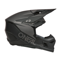 3 SRS Helmet Solid Black/Gray