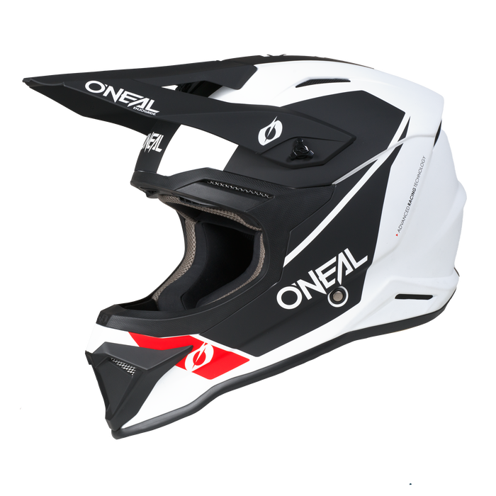 4 SRS Helmet Race White / Black