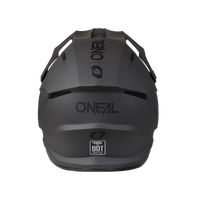 4 SRS Helmet Solid Gray / Black
