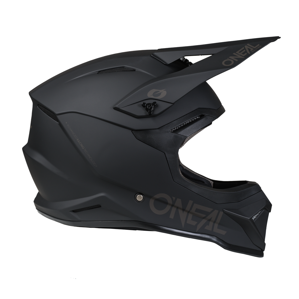 4 SRS Helmet Solid Black / Gray