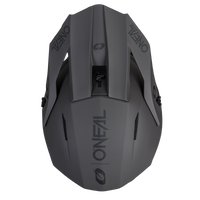 4 SRS Helmet Solid Gray / Black