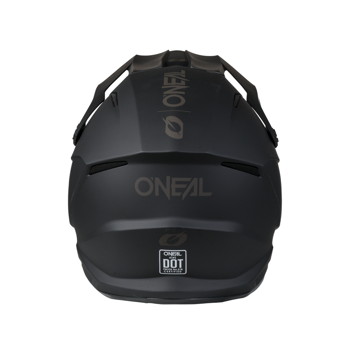 4 SRS Helmet Solid Black / Gray