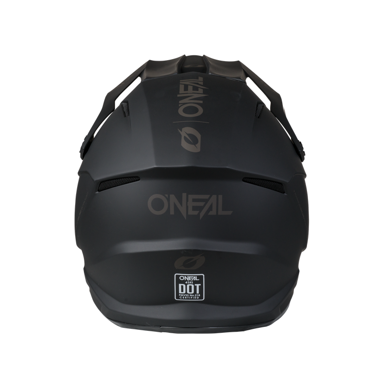 4 SRS Helmet Solid Black / Gray – ONEAL USA