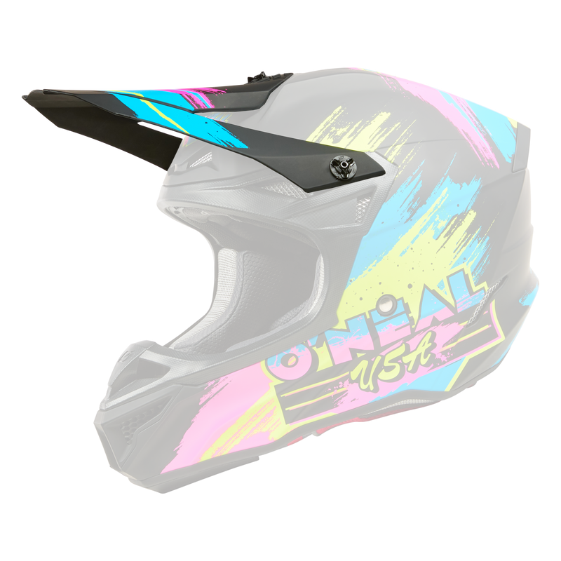 Replacement 5 SRS Reseda Black/Neon Visor – ONEAL USA