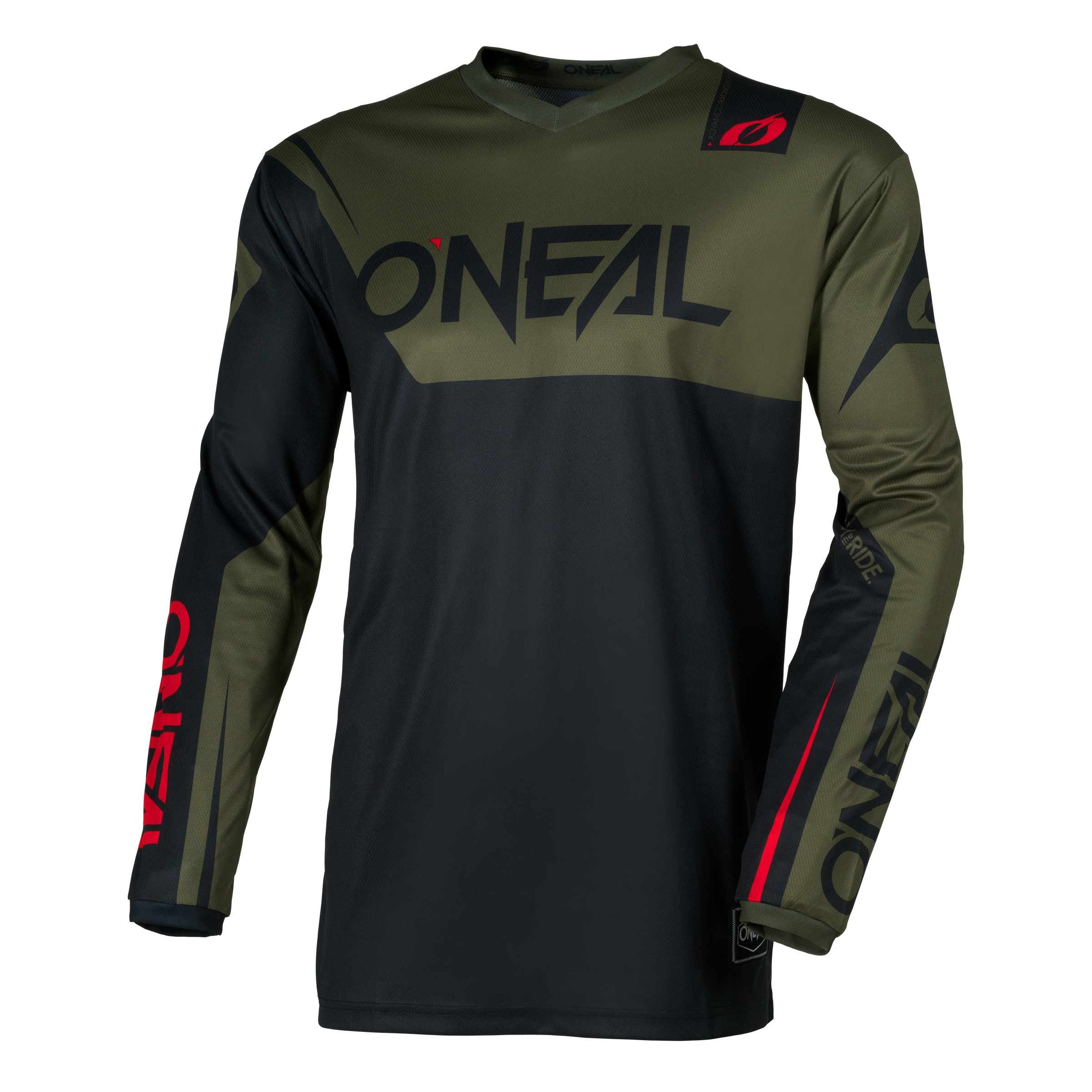 2025 O'Neal Element Racewear Jersey - Black/White - Motocross / Off 2025 O'Neal Element Racewear Jersey - Black/White - Motocross / Off