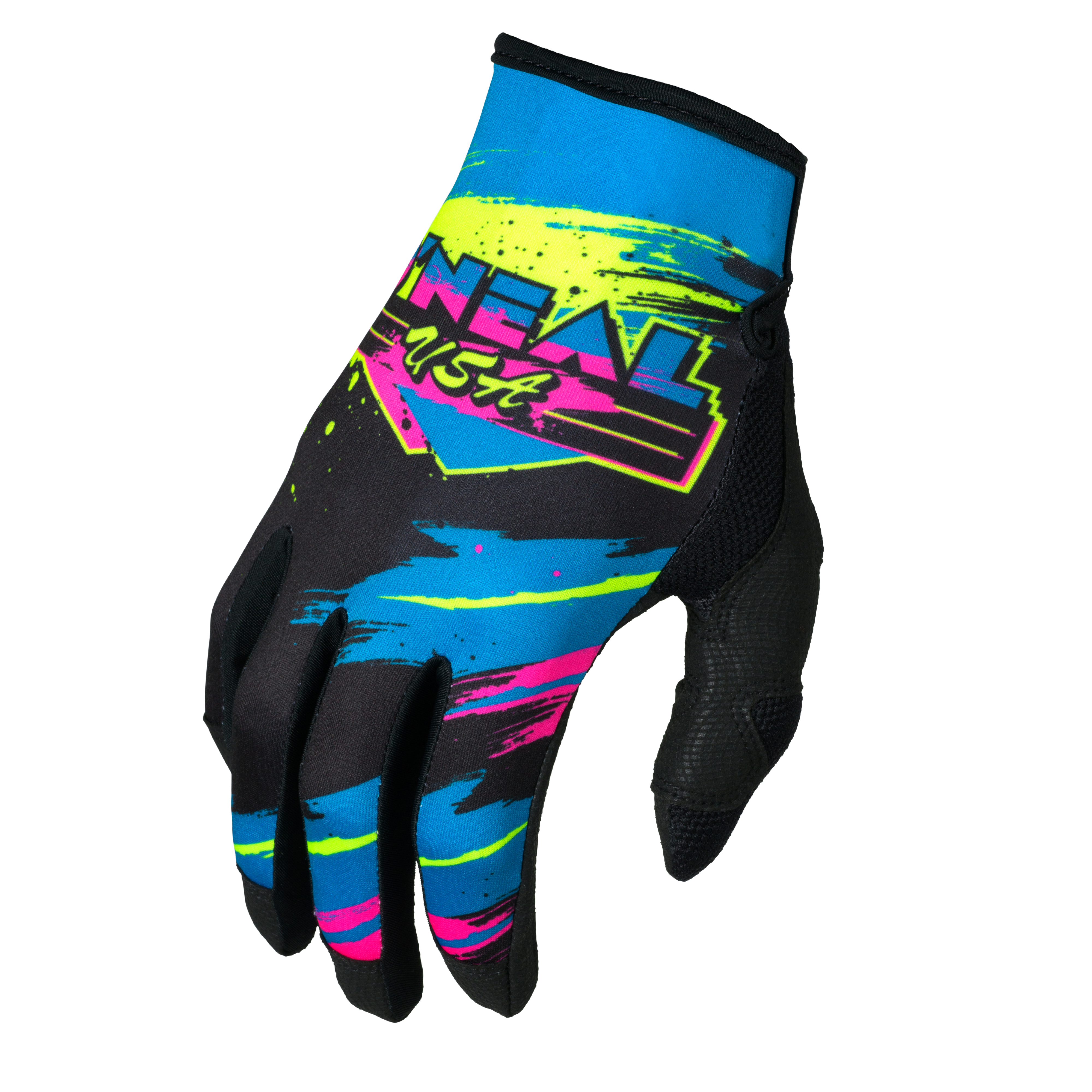 Mayhem Reseda Glove Black/Neon