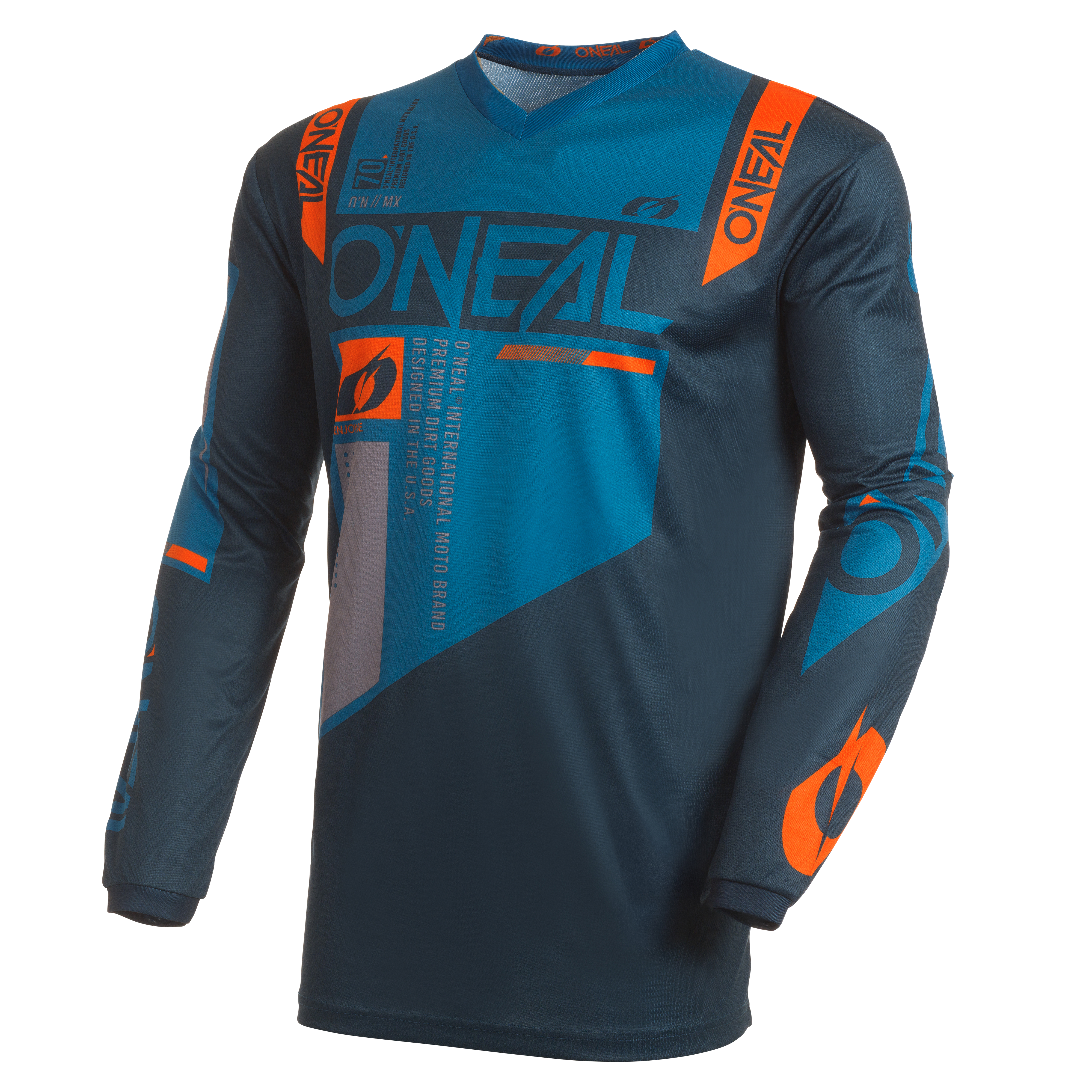 O'Neal Element Jersey Factor Blue/Orange - Custom