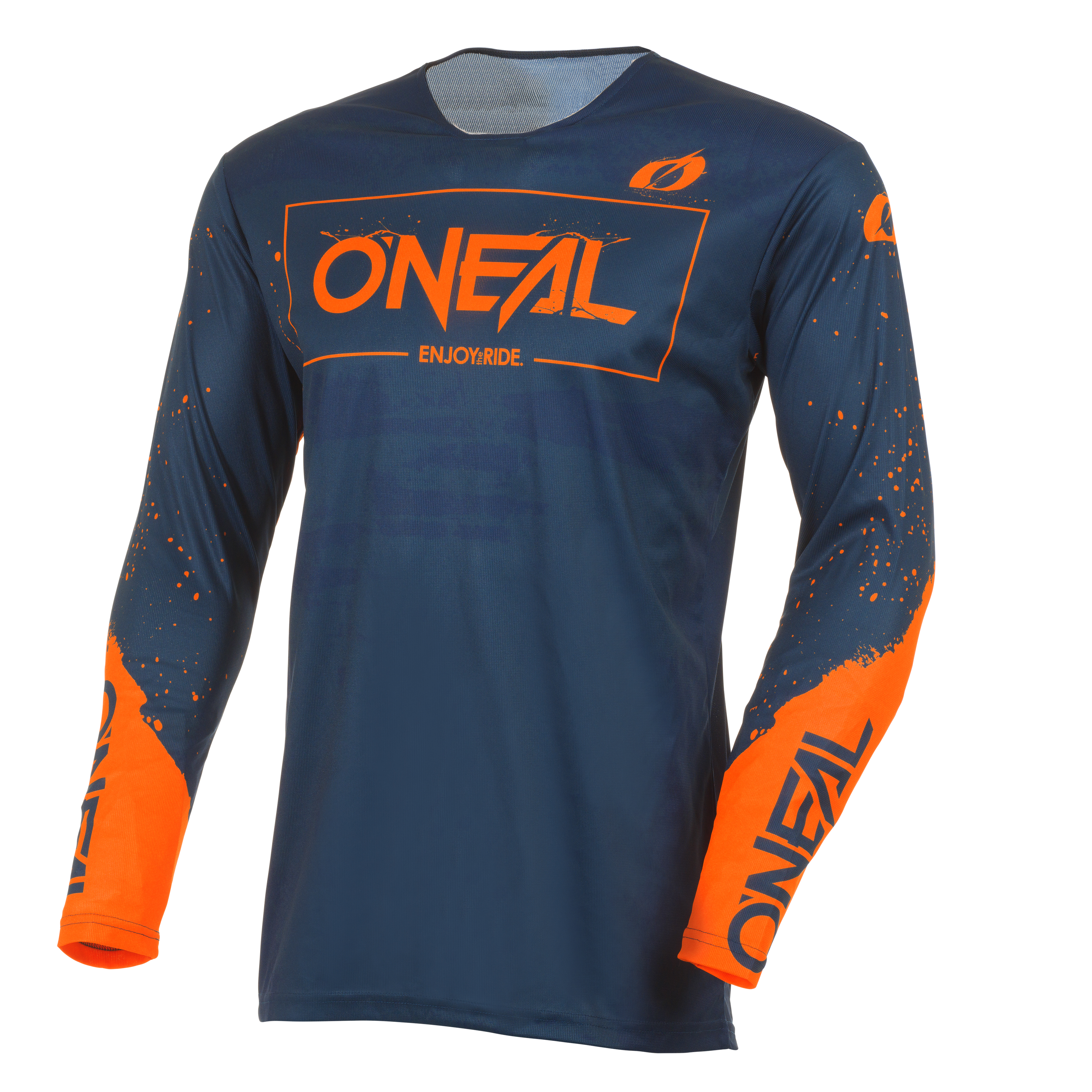 Mayhem Youth Paint Jersey Navy/Orange