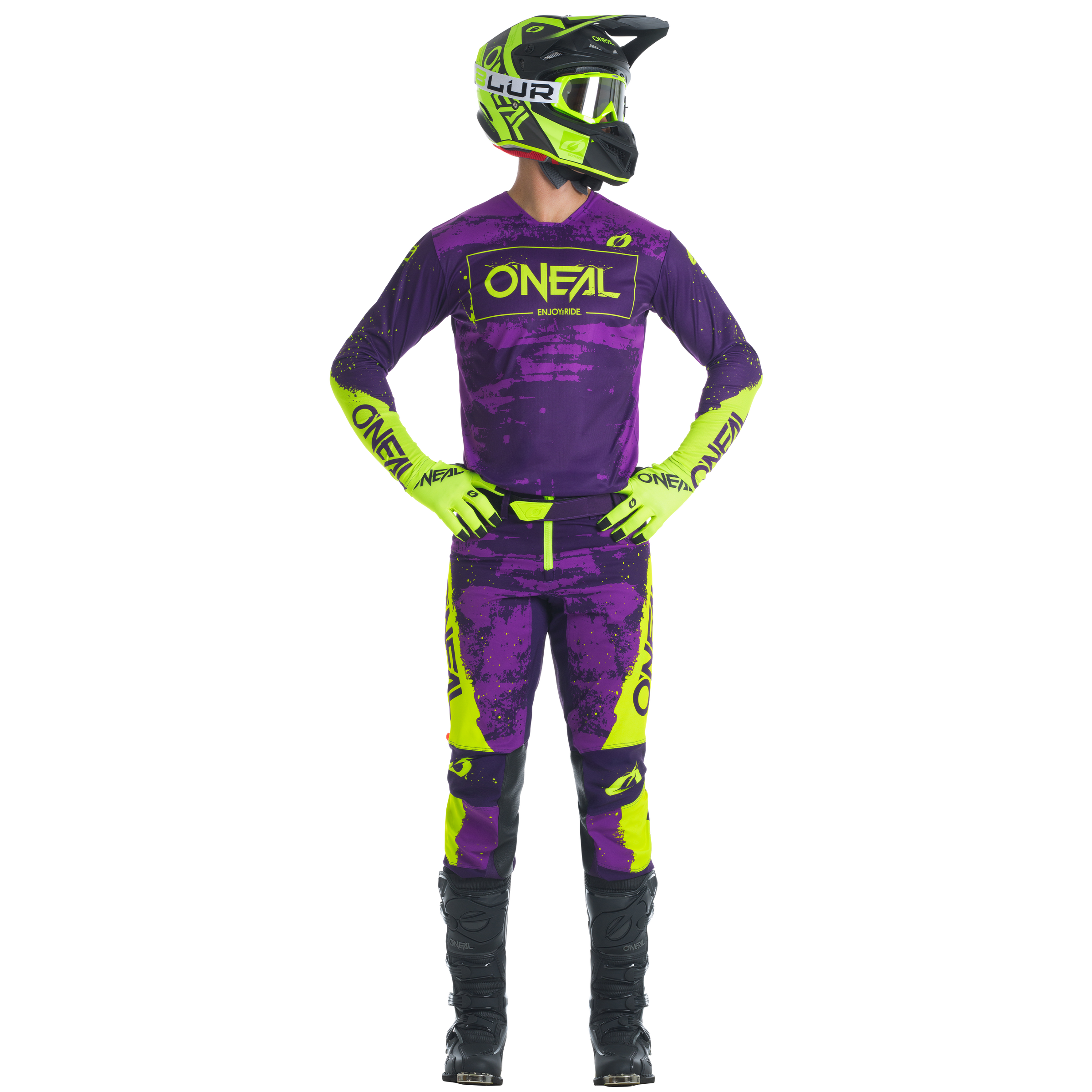 Mayhem Paint Jersey Purple/Neon – ONEAL USA