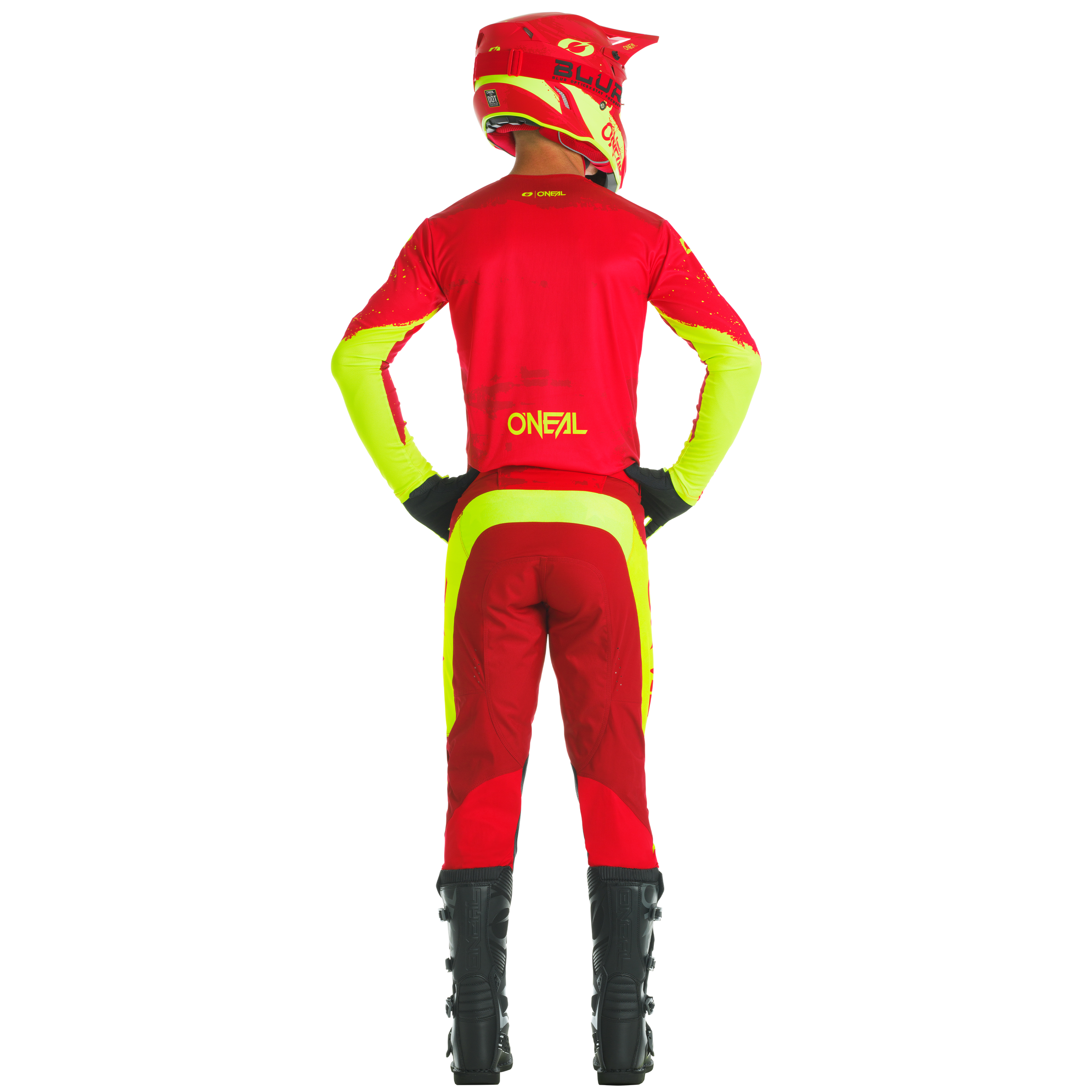 Mayhem Youth Paint Jersey Red/Neon – ONEAL USA