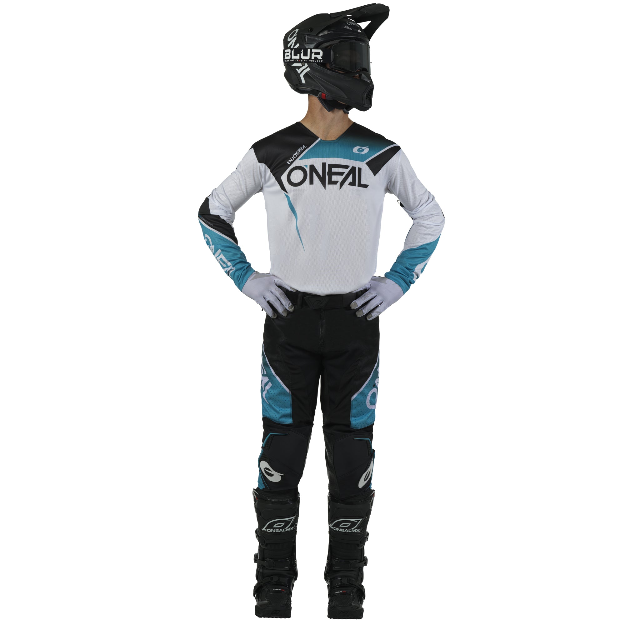 Hardwear Air Slam Pants Black/Teal – ONEAL USA