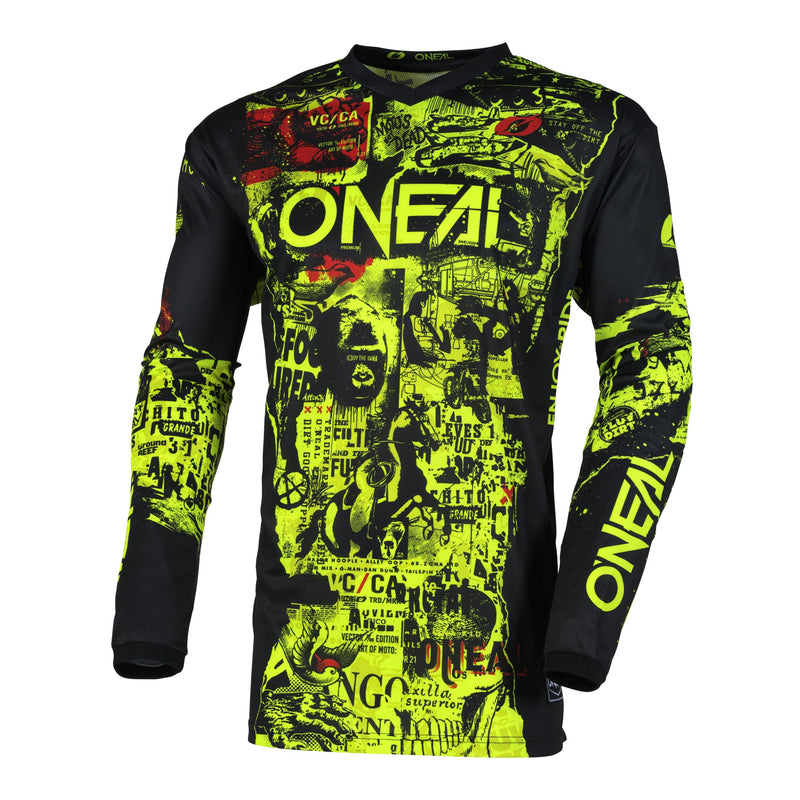 O'NEAL Element Attack V.5 Jersey Black/Neon