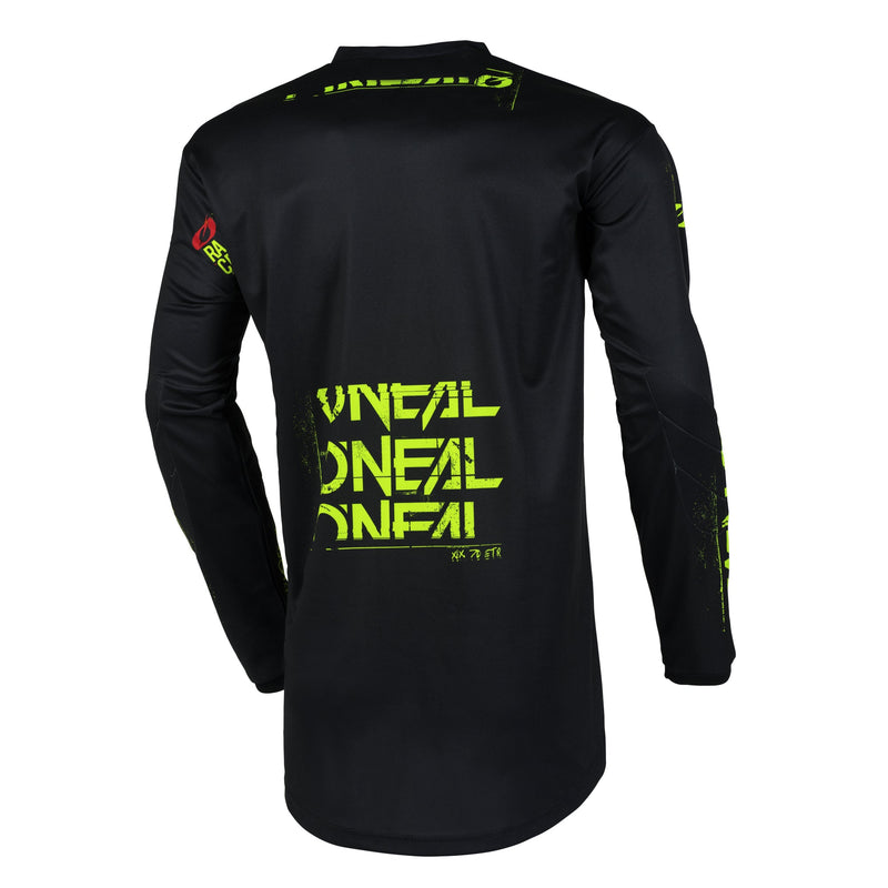 O'NEAL Element Static Jersey Black/Neon