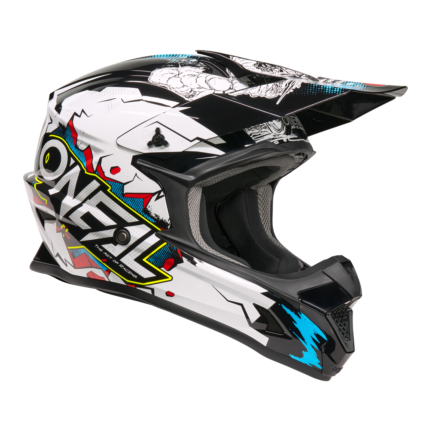 1 SRS Youth Solid Helmet Villain