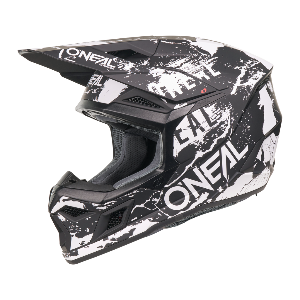 3 SRS Acid Helmet Black/White