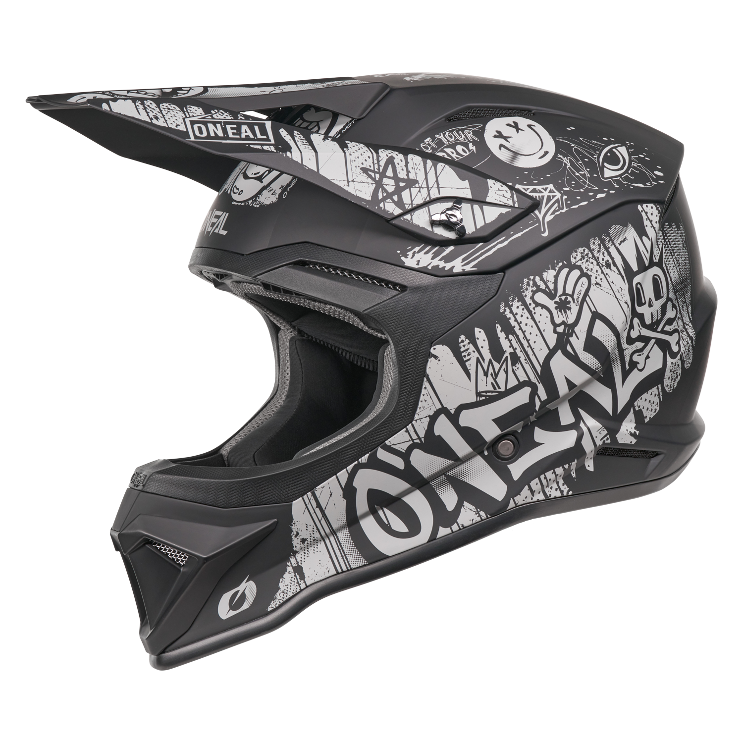4 SRS Helmet Rancid Gray/Black
