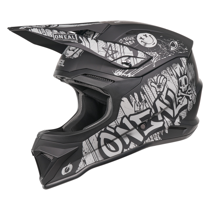 4 SRS Helmet Rancid Gray/Black