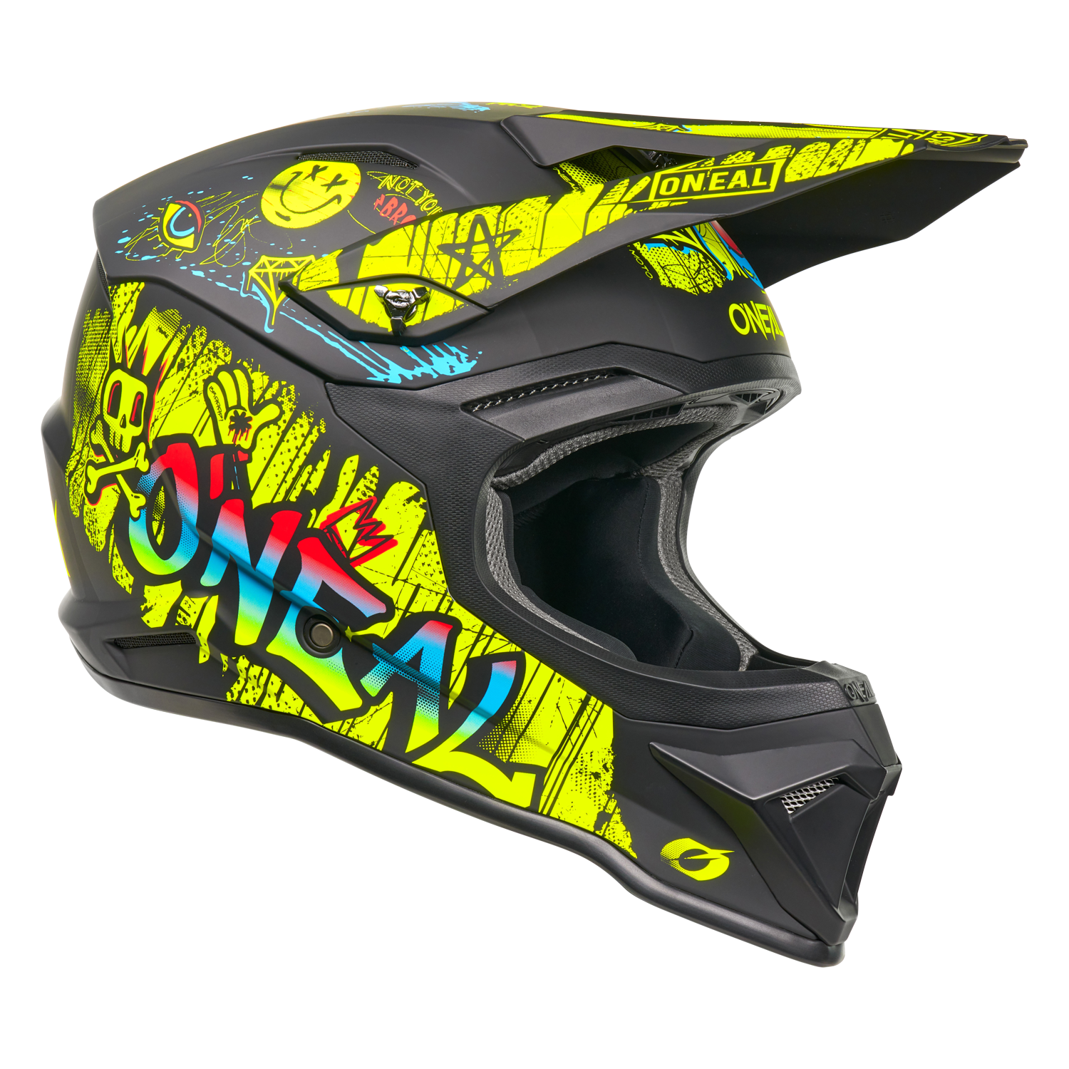 4 SRS Helmet Rancid Neon/Black