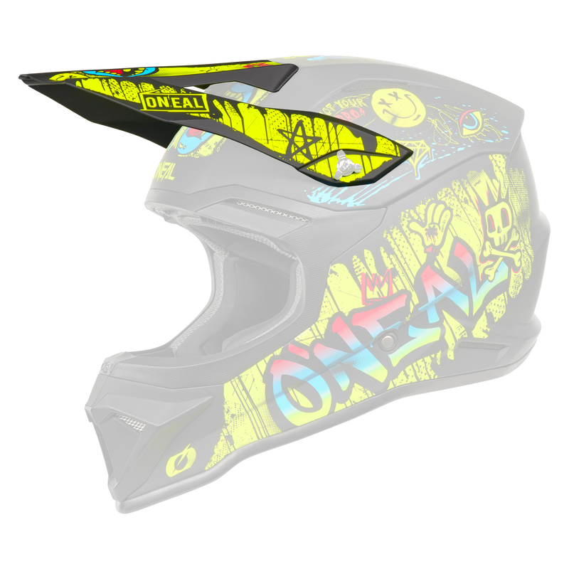 4 SRS Helmet Rancid Neon/Black – ONEAL USA