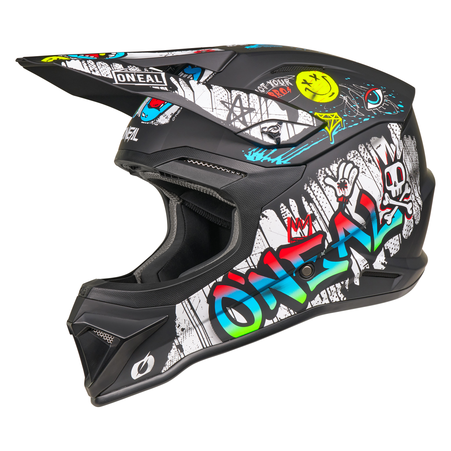 4 SRS Helmet Rancid Black/White