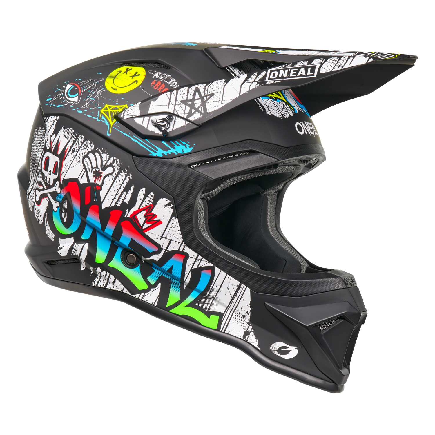 4 SRS Helmet Rancid Black/White