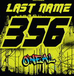 ONEAL Element Rancid Neon - Custom