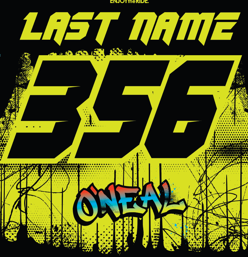 ONEAL Element Rancid Neon - Custom