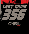 ONEAL Element Roller Red/Gray - Custom